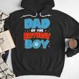 Dad Of The Birthday Boy Dog Lover Birthday Family Men Hoodie