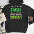 Dad Of The Birthday Boy Family Gaming Pixel Birthday Party Men Hoodie