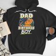Dad Of Birthday Boy Kids Reptile Birthday Party Men Hoodie