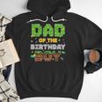 Dad Of The Birthday Boy Pixel Gamer Party Matching Family Men Hoodie