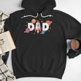 Dad Of The Birthday Boys Space Astronaut 1st Birthday Family Men Hoodie
