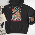 Dad Of The Birthday Capybara Boba Tea Girl Bday Party Family Men Hoodie