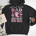 Dad Of The Birthday Cow-Girl Rodeo Cowgirl Bday Men Hoodie
