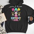 Dad Of The Birthday Girl Candy Family Bday Party Men Hoodie