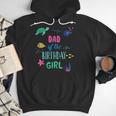 Dad Of The Birthday Girl Under Sea Theme Matching Family Men Hoodie