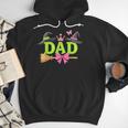 Dad Of The Birthday Girl Witch Family Party Decorations Men Hoodie
