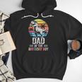Dad Of The Birthday Party Outfit Dinosaur Daddy Men Hoodie