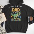 Dad Of The Birthday Party Outfit Dinosaur Squad Daddy Men Hoodie