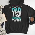 Dad Of The Birthday Twins Celebrate Cute Twin Father Daddy Men Hoodie Dad Of The Birthday Twins Celebrate Cute Twin Father Daddy Men Hoodie