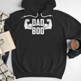 Dad Bod Muscle Strong Man Daddy Fathers Day Men Hoodie