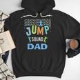 Dad Daddy Jump Squad Birthday Boy Trampoline Jumper Bday Men Hoodie