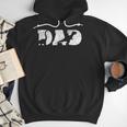 Dad Dinosaur Saurus Boys Girls Fathers Day Idea Men Hoodie