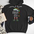 The Dad Elf Shirt Matching Family Dad Christmas Elf Men Hoodie