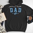 Dad Est 2026 Blue Baby Feet First Time Boy Daddy Men Hoodie