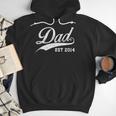 Dad Established 2014 Father's Day Men Hoodie Dad Established 2014 Father's Day Men Hoodie