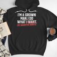 Dad Father I'm A Grown Man I Do What My Daughter Wants Men Hoodie