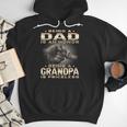 Being a Dad Is An Honor Grandpa Is Priceless Fathers Day Men Hoodie