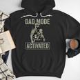 Dad Mode Activated Tactical Baby Carrier Military Father Men Hoodie
