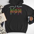Dad And Mom Of The Birthday Boy Pixel Game Matching Family Men Hoodie
