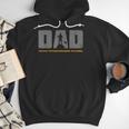Dad Paddleboarder On SUP Paddle Board Dad Standup Paddling Men Hoodie