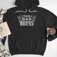 This Dad Rocks Rock n Roll Heavy Metal Fathers Day T-Shirt Men Hoodie