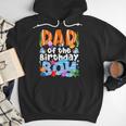 Dad Under Sea Birthday Party Boys Ocean Sea Animals Themed Men Hoodie