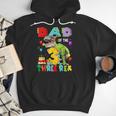 Dad Of The Three Rex 3Rd Birthday Boy Dinosaur T-Rex Men Hoodie