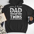 Dad Of Twins Classic Overachiever Cool Twin Dad Men Hoodie
