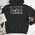 Dada Of The Birthday Boy One Lucky Duck 1st Birthday Family Men Hoodie