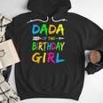 Dada Of The Birthday Girl Retro 80's Party Shirt Men Hoodie