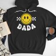 Dada One Happy Dude Birthday Theme 1st Family Matching Mom Men Hoodie