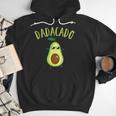 Dadacado Cute Daddy Avocado Pregnant Dad Father Day Men Hoodie