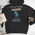 Daddio Of The Patio Fathers Day BBQ Grill Dad Men Hoodie