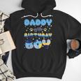 Daddy Of The Bday Boy Blue Dog Theme Party Family Matching Men Hoodie