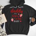 Daddy Of A Berry Sweet One Strawberry Baby First Birthday Men Hoodie