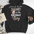 Daddy Of The Birthday Boy Cow Farm 1St Birthday Boy Men Hoodie