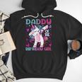 Daddy Of The Birthday Girl Dabbing Unicorn Dad Daddy Small Men Hoodie