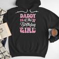 Daddy Of The Birthday Girl Family Pink Coquette Bow Men Hoodie