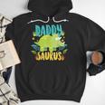 Daddy Dad Saurus Rex Dinosaur Dino For Father Men Hoodie