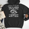 Daddy Daughter Fist Bump Matching Father's Day Best Dad Men Hoodie Daddy Daughter Fist Bump Matching Father's Day Best Dad Men Hoodie