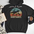 Daddy Dinosaur Daddysaurus 3 Three Kids Xmas Men Hoodie