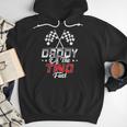 Daddy Of The Two Fast Second Birthday Racing Car Family Men Hoodie