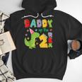 Daddy Of The Two Rex 2Nd Birthday Boy Dinosaur T-Rex Men Hoodie