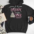 Daddy In a Winter Onederland Birthday Girl Christmas Tree Men Hoodie