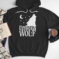 Daddy Wolf Matching Family Tribe Wolves Moon Men Hoodie Daddy Wolf Matching Family Tribe Wolves Moon Men Hoodie