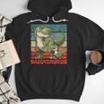 Daddysaurus Father's Day Best Dad T-Rex Papa Men Hoodie