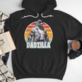 Dadzilla The Rad Dad Kaiju Vibes Men Hoodie