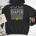 Diaper Changer Duty Expecting Baby New Dad Mom Men Hoodie
