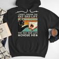 I Didn't Choose The Cat Dad Life Funny Cat Lovers Vintage Men Hoodie I Didn't Choose The Cat Dad Life Funny Cat Lovers Vintage Men Hoodie