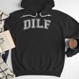 DILF Varsity Style DAD Older More Mature Men Men Hoodie DILF Varsity Style DAD Older More Mature Men Men Hoodie